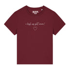 A bissl wos geht imma Damen T-Shirt BavaRosi Fashion Bayerische Damenshirts