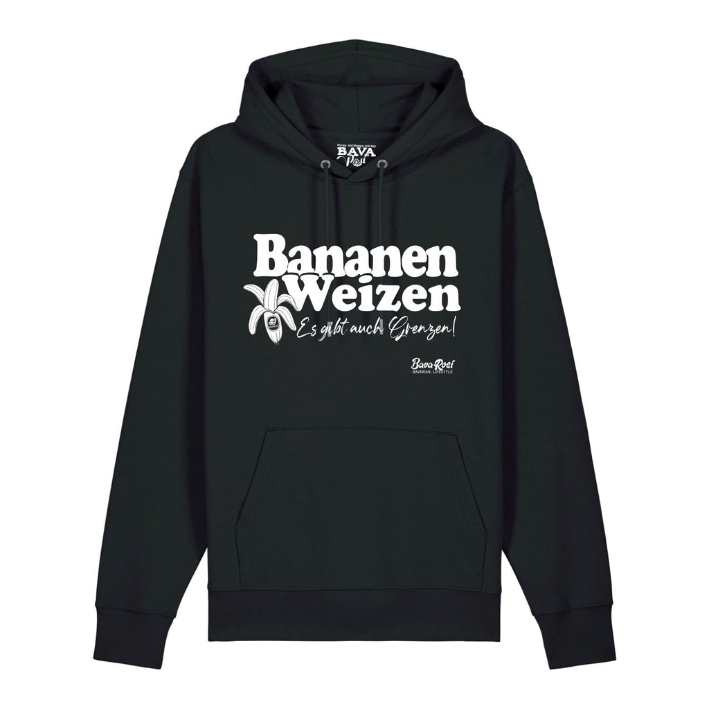 Bananenweizen Hoodie BavaRosi Fashion Bayerische Hoodies Berge München Füssen Garmisch Mittenwald Landshut Rosenheim Tegernsee Mode Shop