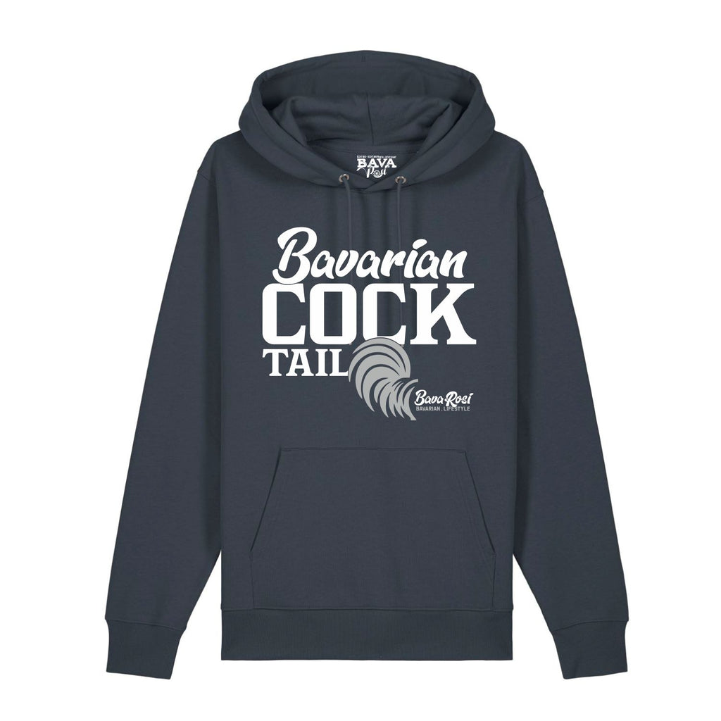 Bavarian Cocktail Hoodie BavaRosi Fashion Bayerische Hoodies Berge München Füssen Garmisch Mittenwald Landshut Rosenheim Tegernsee Mode Shop