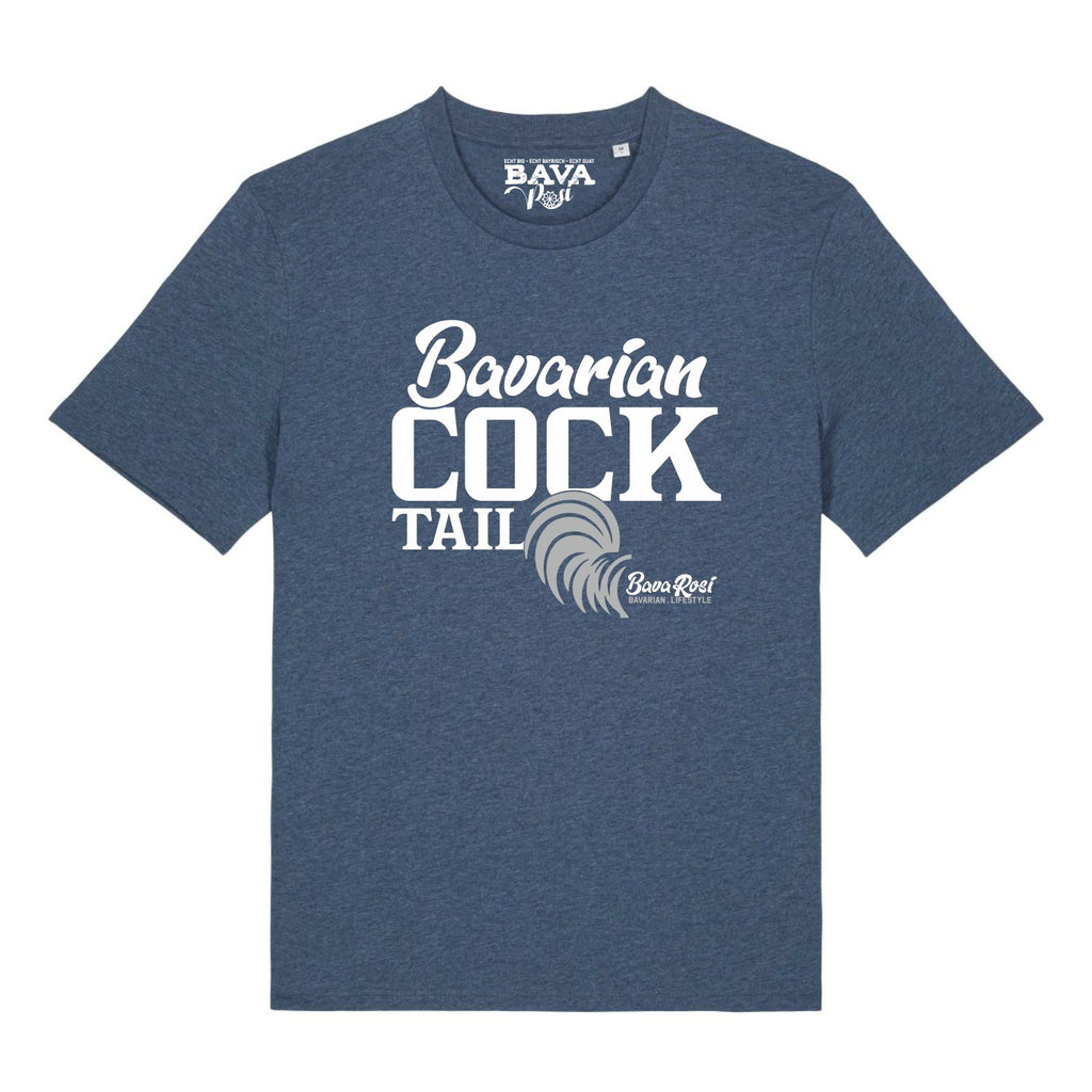 Bavarian Cocktail T-Shirt BavaRosi Fashion Bayerische T-Shirts Ammersee Starnberger See Tegernsee Füssen Garmisch Rosenheim München Mode Shop
