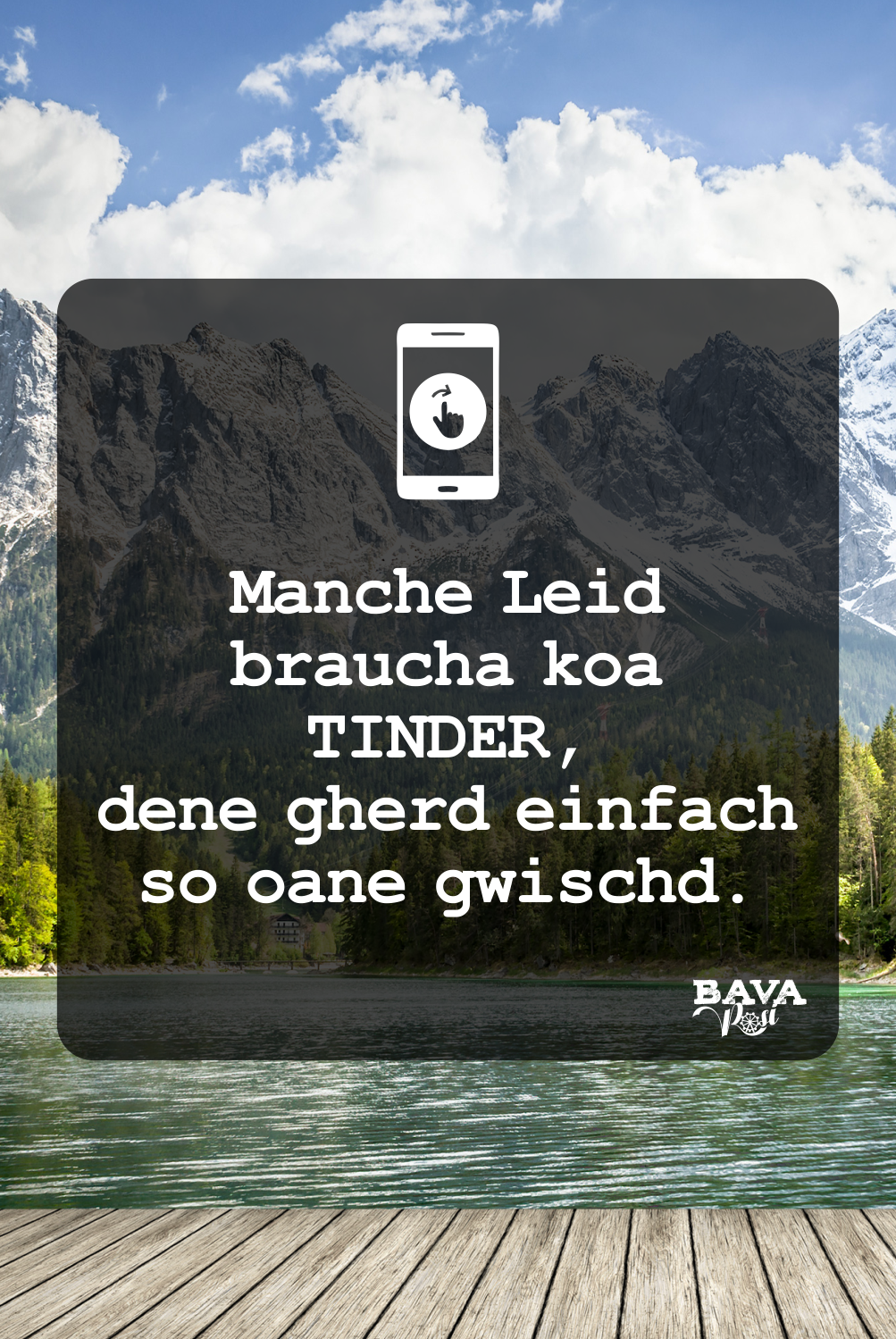 Bayerisches Tinder Bayerische Flüche und bayerische Schimpfwörter und Beleidigungen BavaRosi Fashion