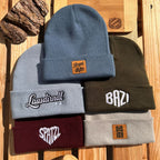 Mützn #BASSDSCHO Bayern Beanie mit Lederlabel für Damen & Herren | Bayerische Strickmütze