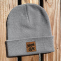 Mützn #BASSDSCHO Bayern Beanie mit Lederlabel für Damen & Herren | Bayerische Strickmütze