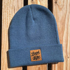 Mützn #BASSDSCHO Bayern Beanie mit Lederlabel für Damen & Herren | Bayerische Strickmütze