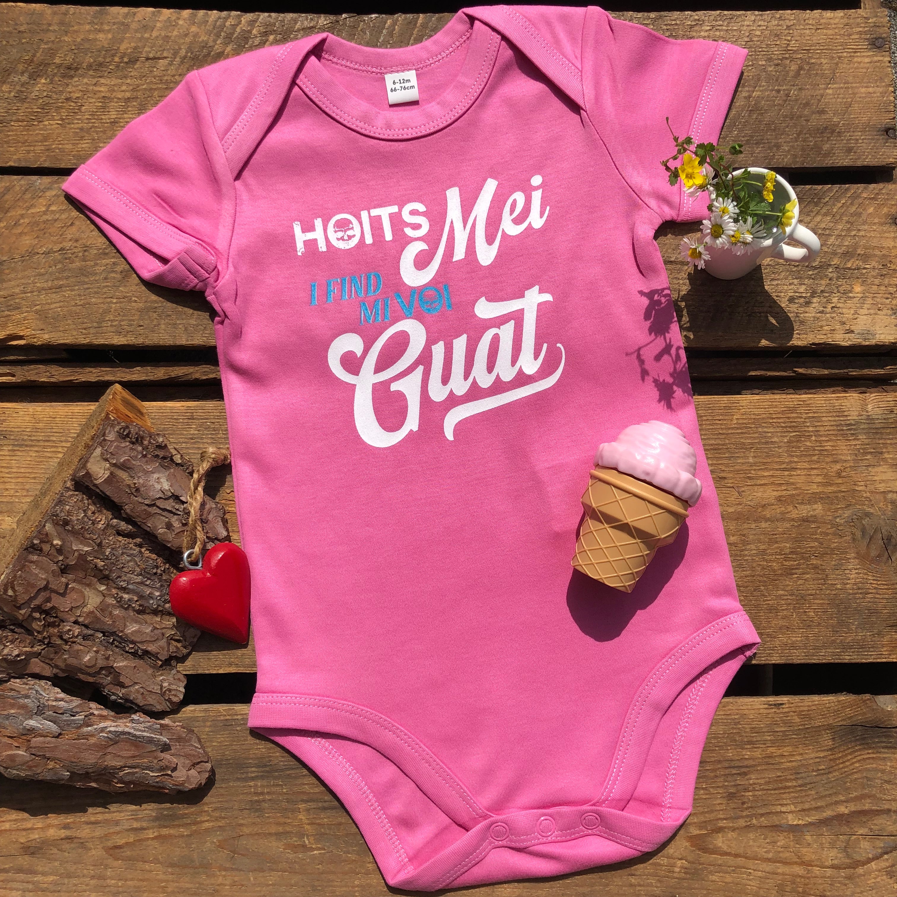 #HOITSMEI Bayerischer Baby Body | Süße Babysachen für Jungen und Mädchen als Geschenk zur Geburt