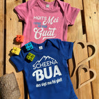 #SCHEENABUA Bayerischer Baby Body | Süße Babysachen für Jungen als Geschenk zur Geburt