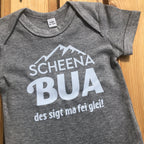 #SCHEENABUA Bayerischer Baby Body | Süße Babysachen für Jungen als Geschenk zur Geburt