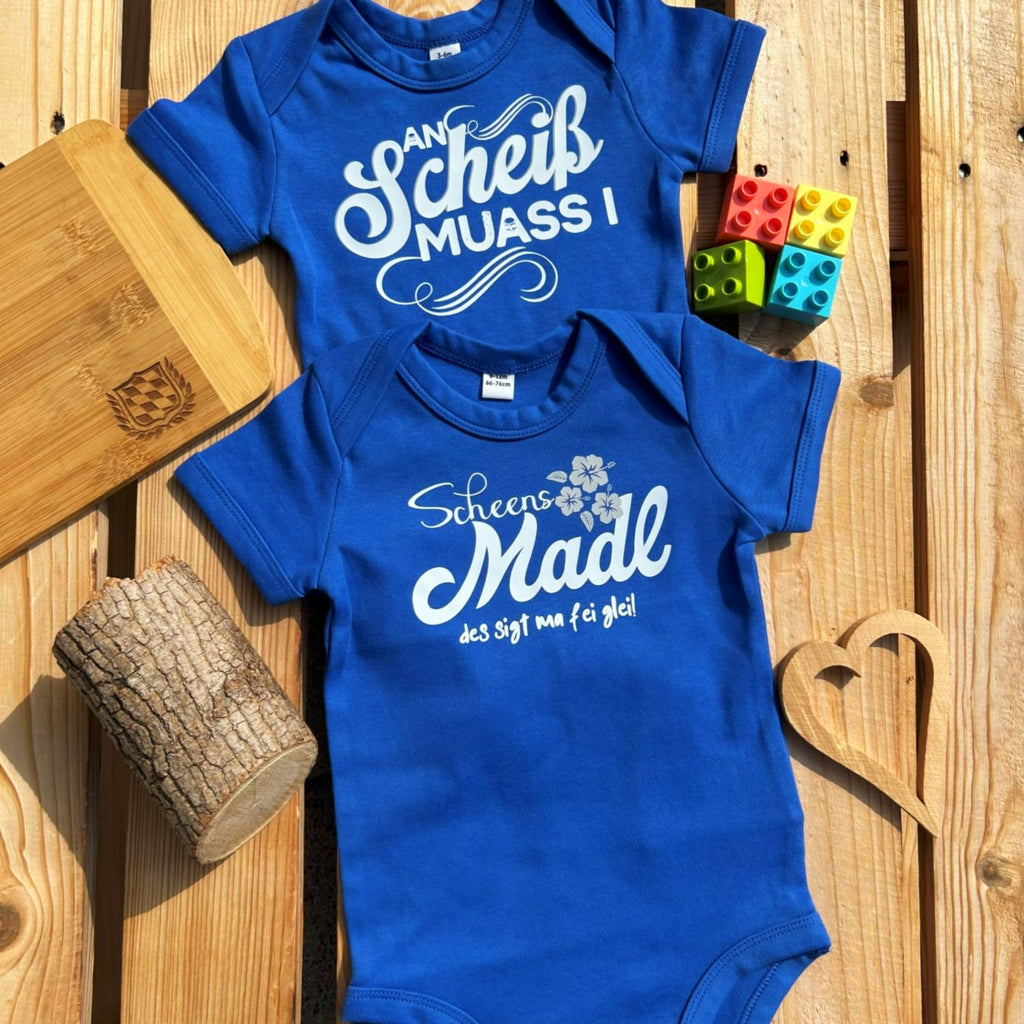 #SCHEENSMADL Bayerischer Baby Body | Süße Babysachen für Mädchen als Geschenk zur Geburt