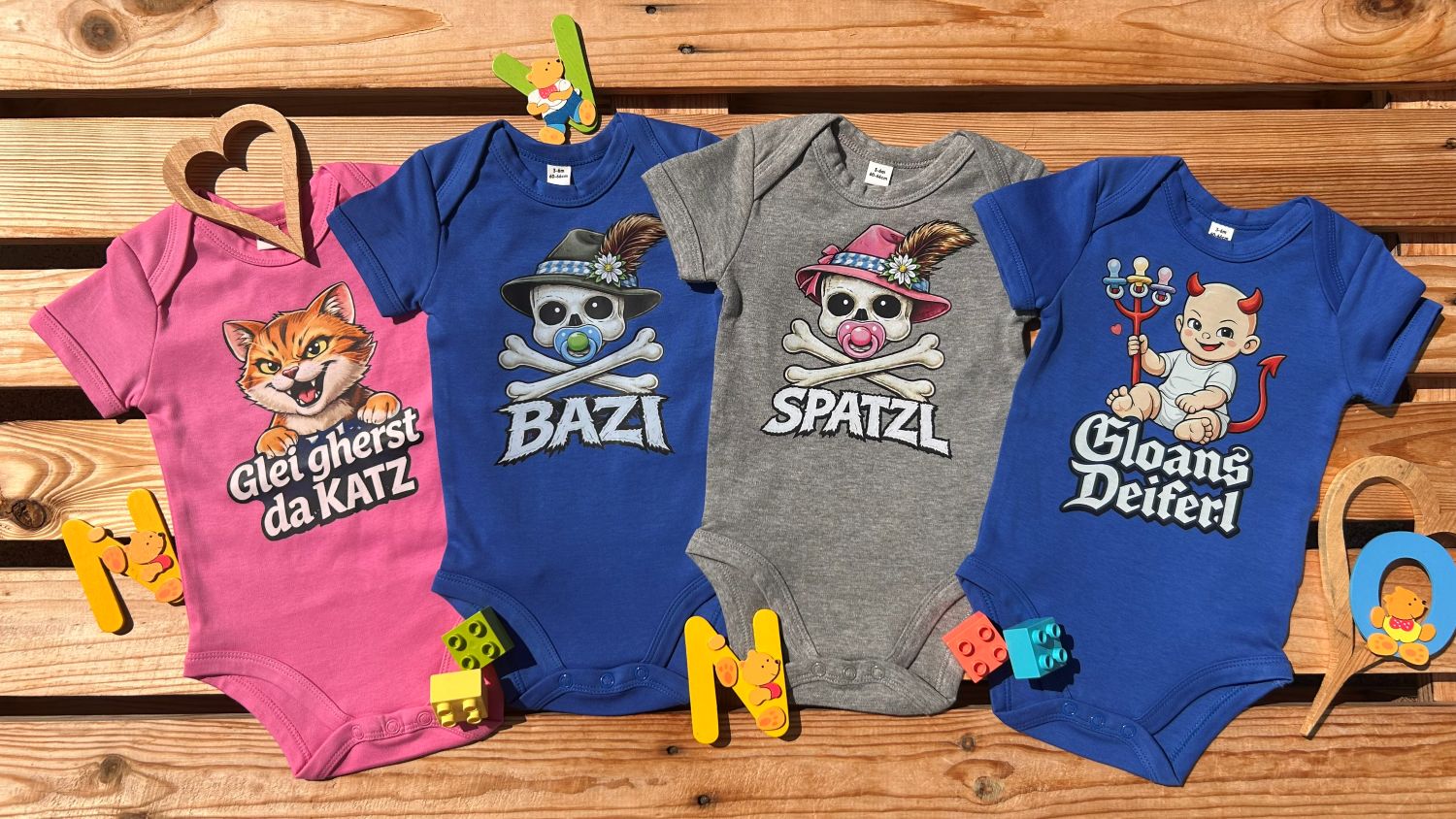 Bayerische Baby Bodies BavaRosi Fashion Babykleidung Babysachen Babymode Bayern Geschenke zur Geburt München Regensburg Ingolstadt Augsburg Rosenheim Geisenfeld Vohburg Pfaffenhofen Schrobenhausen Garmisch