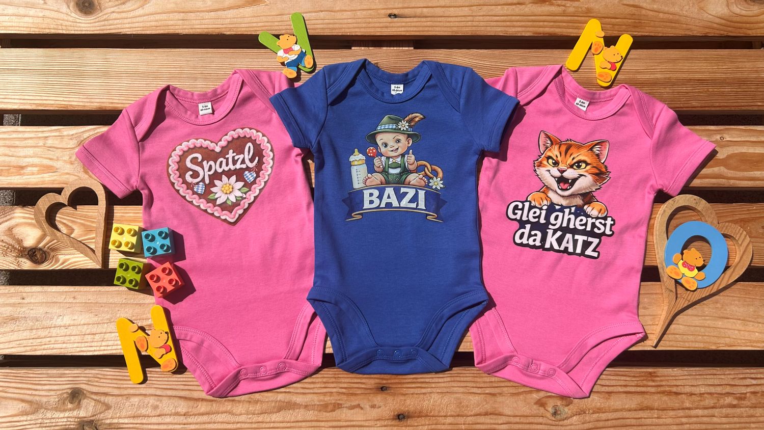 Bayerische Baby Bodies BavaRosi Fashion Babykleidung Babysachen Babymode Bayern Geschenke zur Geburt München Regensburg Ingolstadt Augsburg Rosenheim Geisenfeld Vohburg Pfaffenhofen Schrobenhausen Garmisch