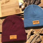 Mützn #SKIHASERL Bayern Beanie mit Lederlabel für Damen | Bayerische Strickmütze
