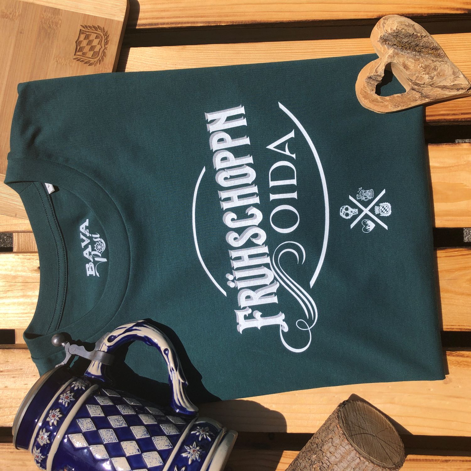 #FRÜHSCHOPPN Herren T-Shirt aus Bio Baumwolle
