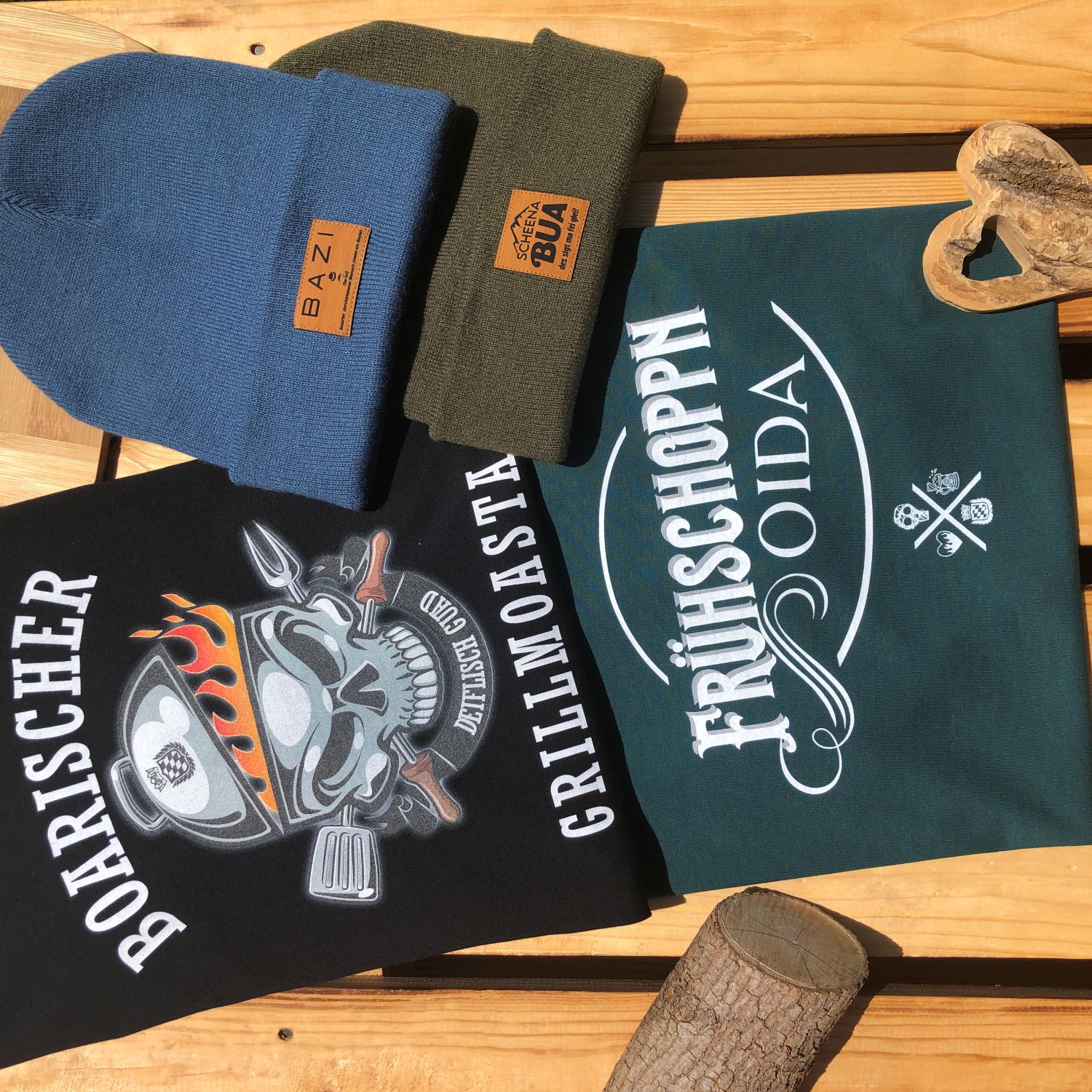 #FRÜHSCHOPPN Herren T-Shirt aus Bio Baumwolle