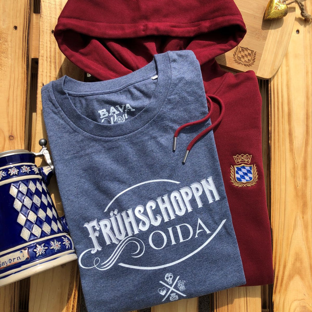 #FRÜHSCHOPPN Herren T-Shirt aus Bio Baumwolle