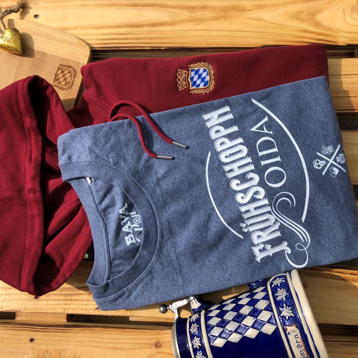 #FRÜHSCHOPPN Herren T-Shirt aus Bio Baumwolle