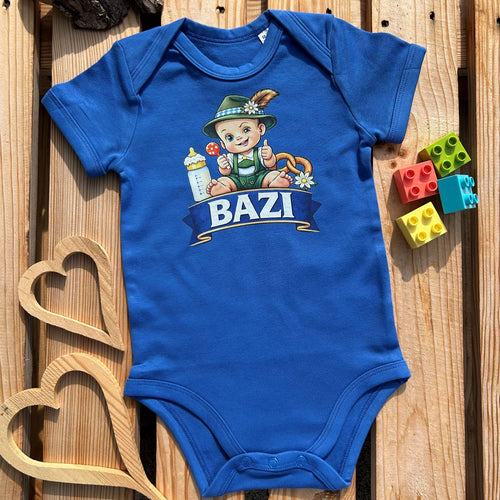 #BAZI 2.0 Bayerischer Baby Body | Süße Babysachen für Jungen als Geschenk zur Geburt