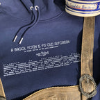 #BAGGLFOTZN Lexikon Hoodie für Damen & Herren aus Bio-Baumwolle | Bayerischer Kapuzenpullover