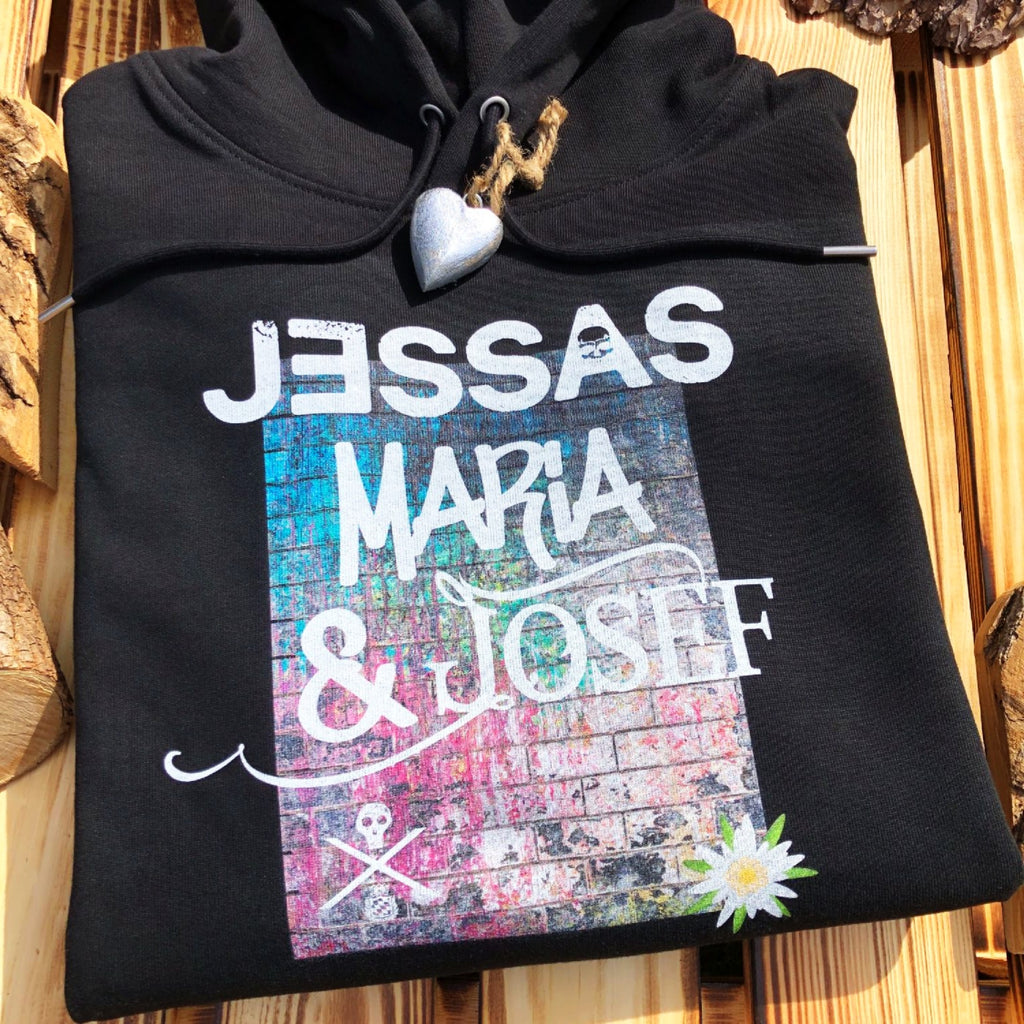 #JESSASMARIAJOSEF Hoodie für Damen & Herren aus Bio-Baumwolle | Bayerischer Kapuzenpullover