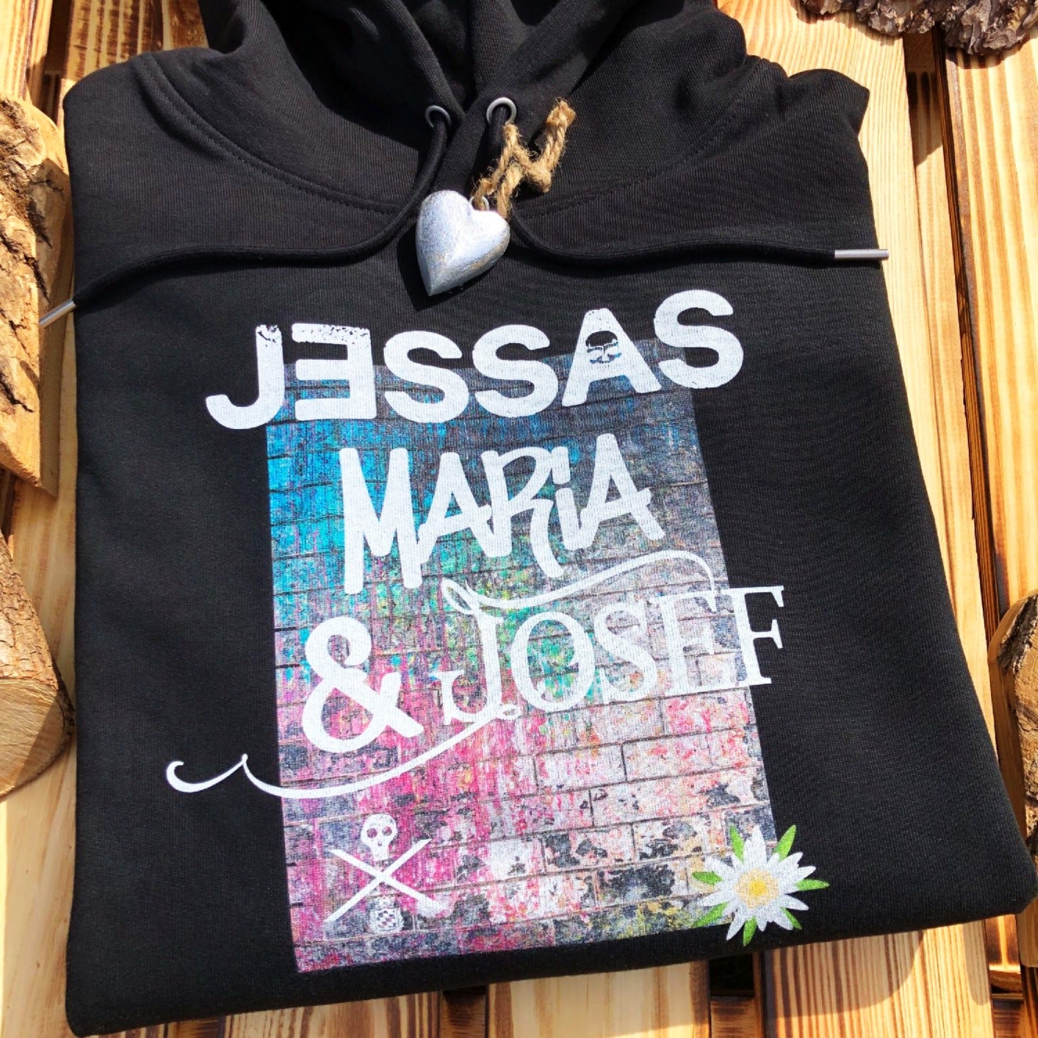 #JESSASMARIAJOSEF Hoodie für Damen & Herren aus Bio-Baumwolle | Bayerischer Kapuzenpullover