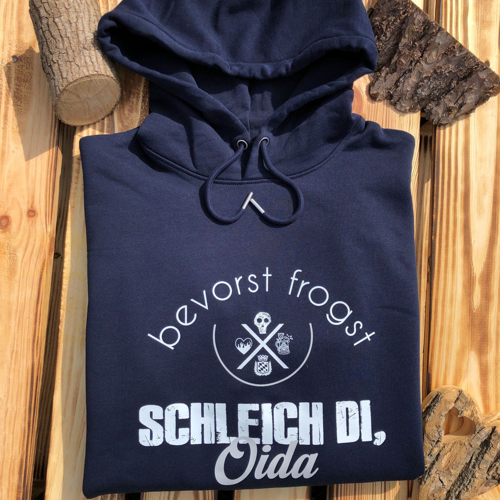 #SCHLEICHDI Hoodie für Damen & Herren aus Bio-Baumwolle | Bayerischer Kapuzenpullover