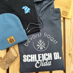 #SCHLEICHDI Hoodie für Damen & Herren aus Bio-Baumwolle | Bayerischer Kapuzenpullover