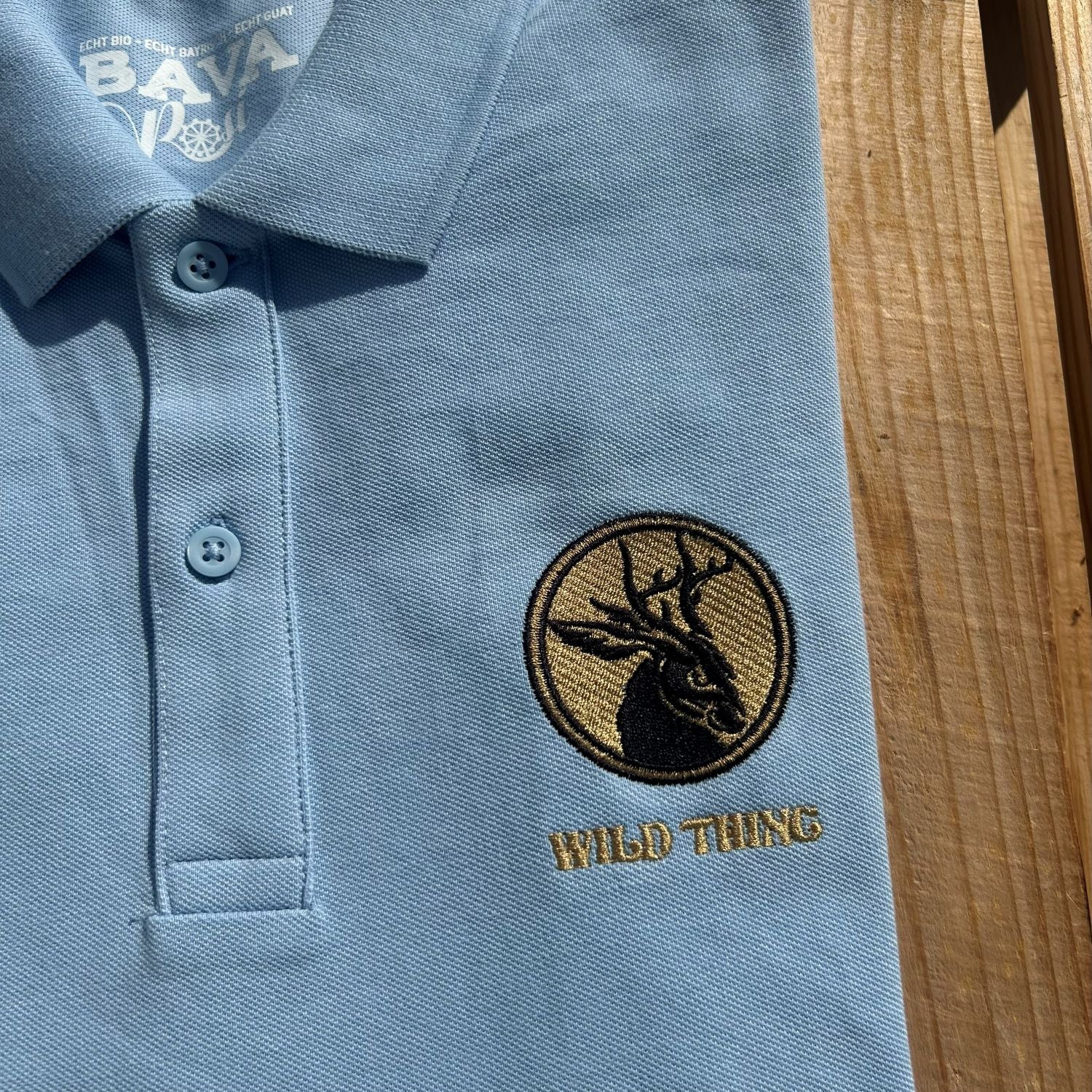 #WOLPERTINGER Stick Polo unisex