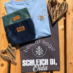 #SCHLEICHDI Damen T-Shirt aus Bio Baumwolle