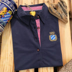 #ROYALBAVARIAN Stick Trachtenpolo Damen