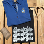 #BASSDSCHOhoch3 Damen T-Shirt aus Bio Baumwolle