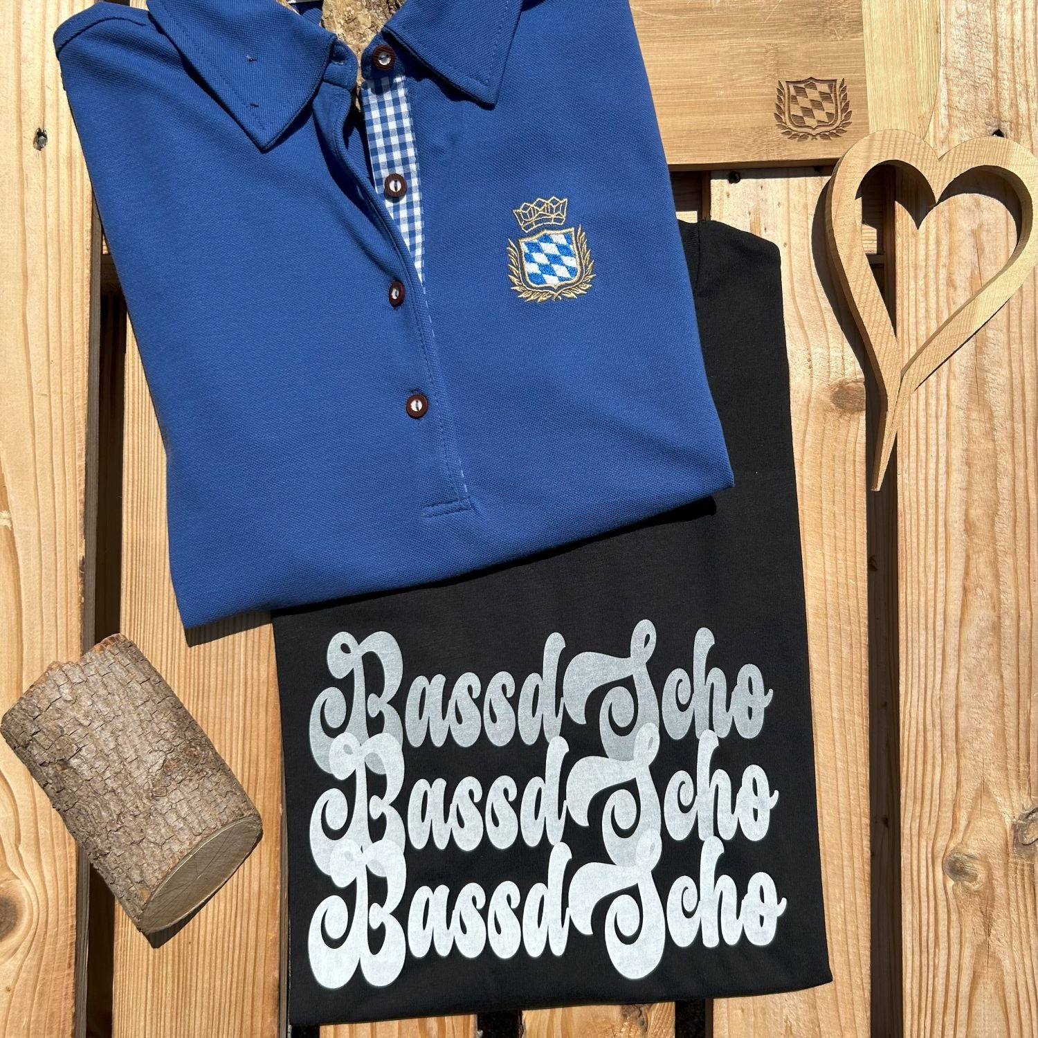 #BASSDSCHOhoch3 Damen T-Shirt aus Bio Baumwolle