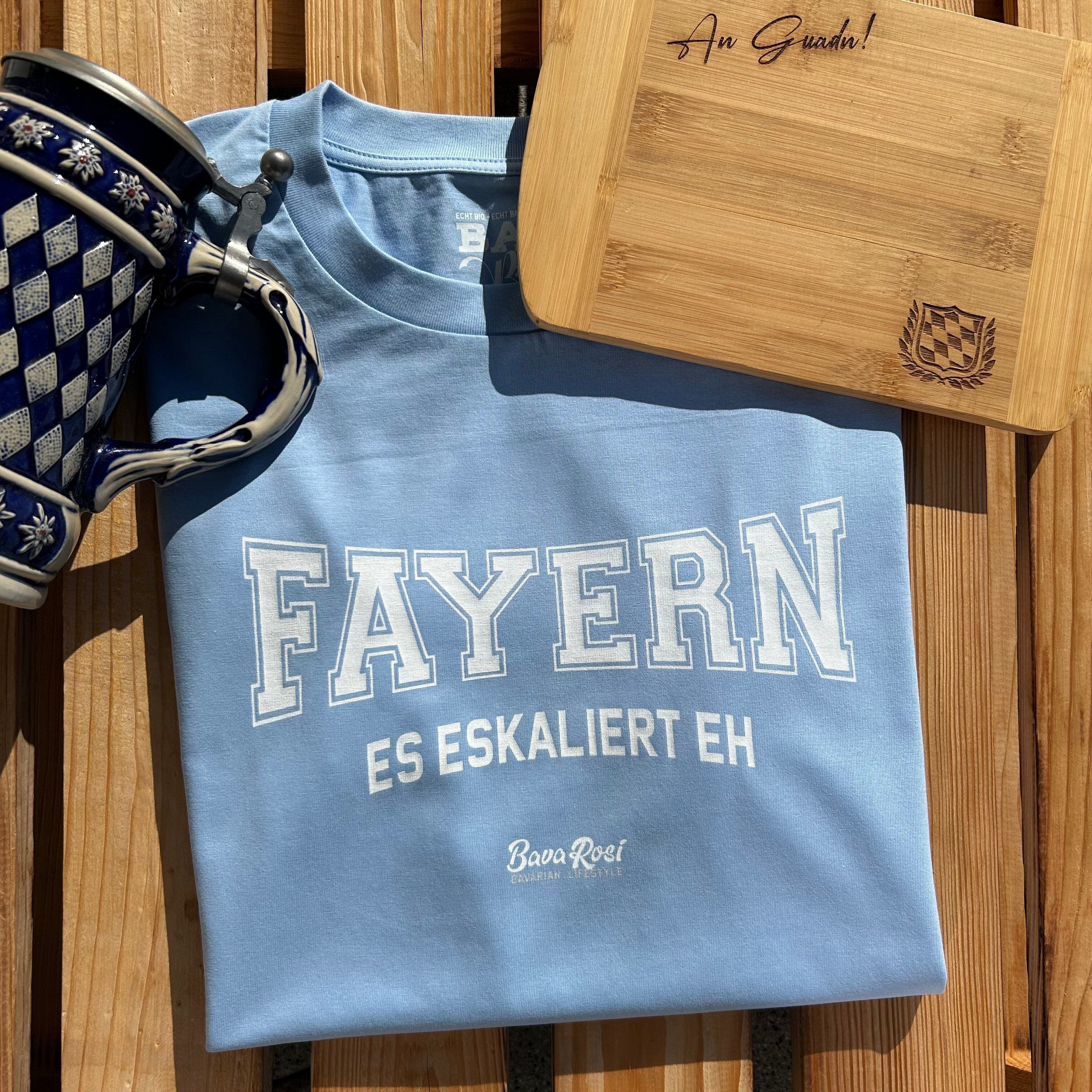 #FAYERN Damen T-Shirt aus Bio Baumwolle