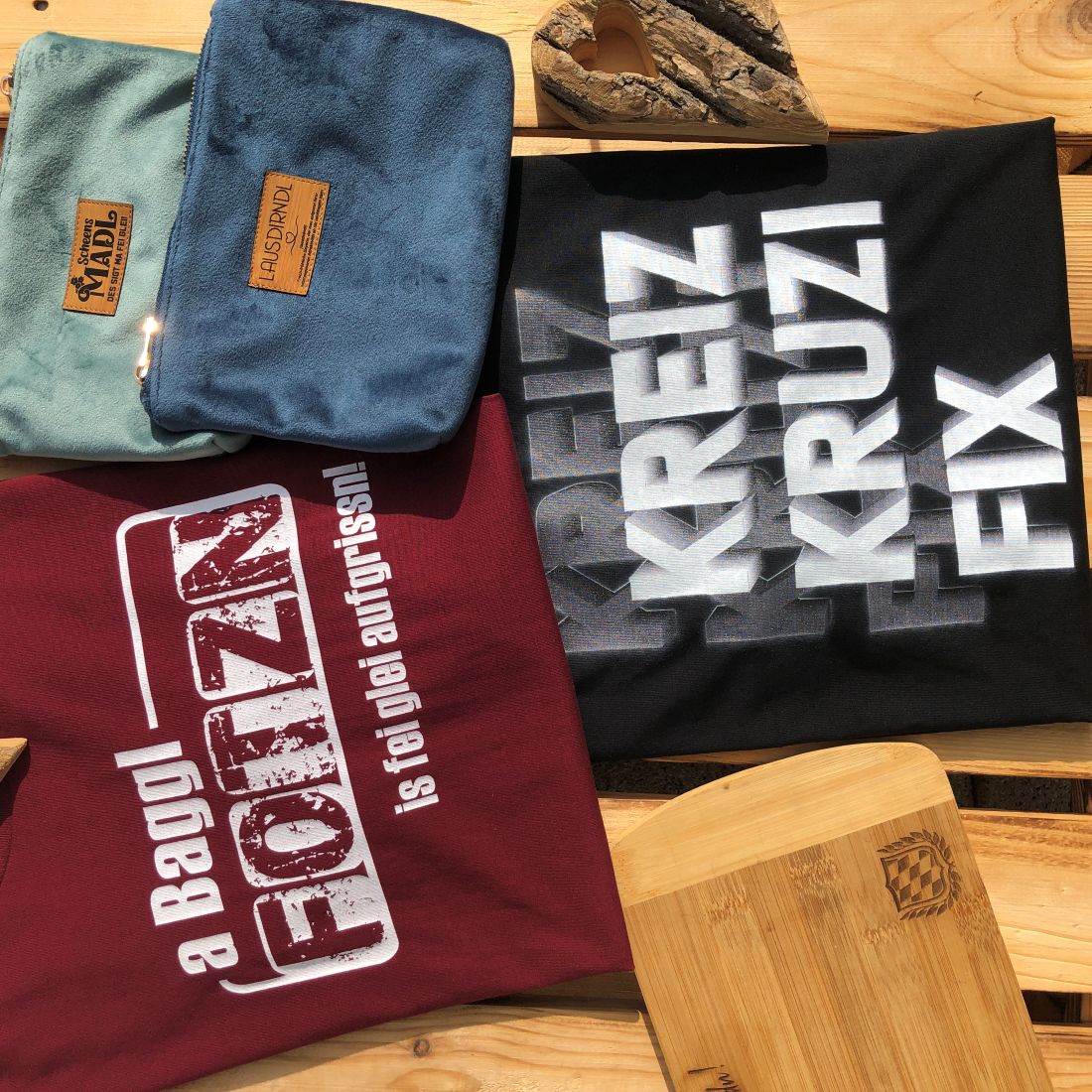 #KREIZKRUZIFIX Damen T-Shirt aus Bio Baumwolle