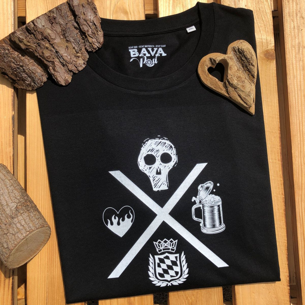 #ROCKNROLL Damen T-Shirt aus Bio Baumwolle