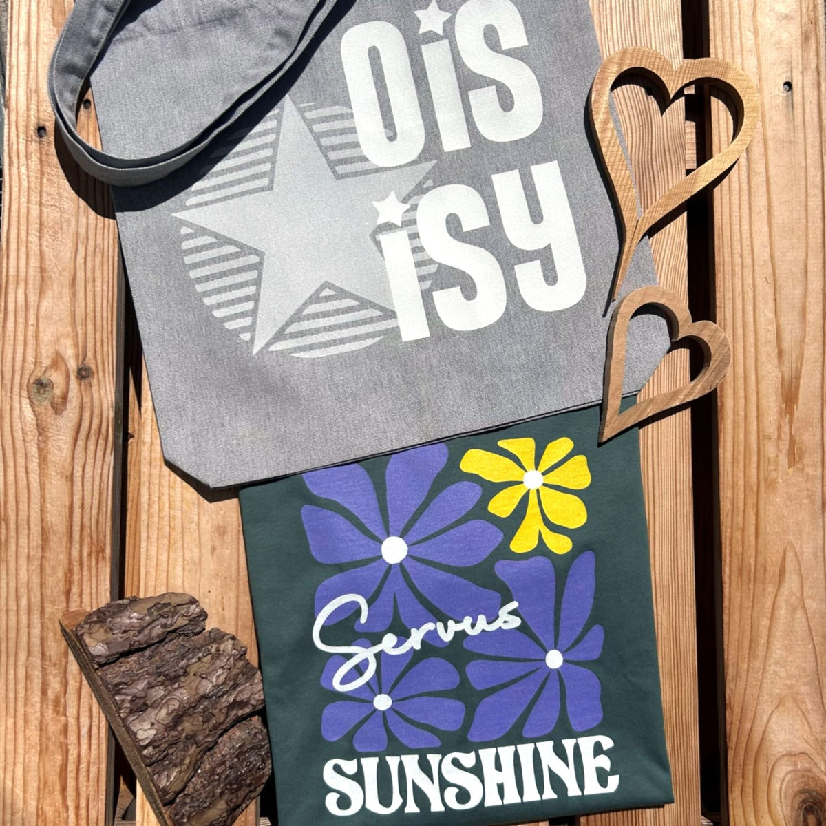 #SERVUSSUNSHINE Damen T-Shirt aus Bio Baumwolle