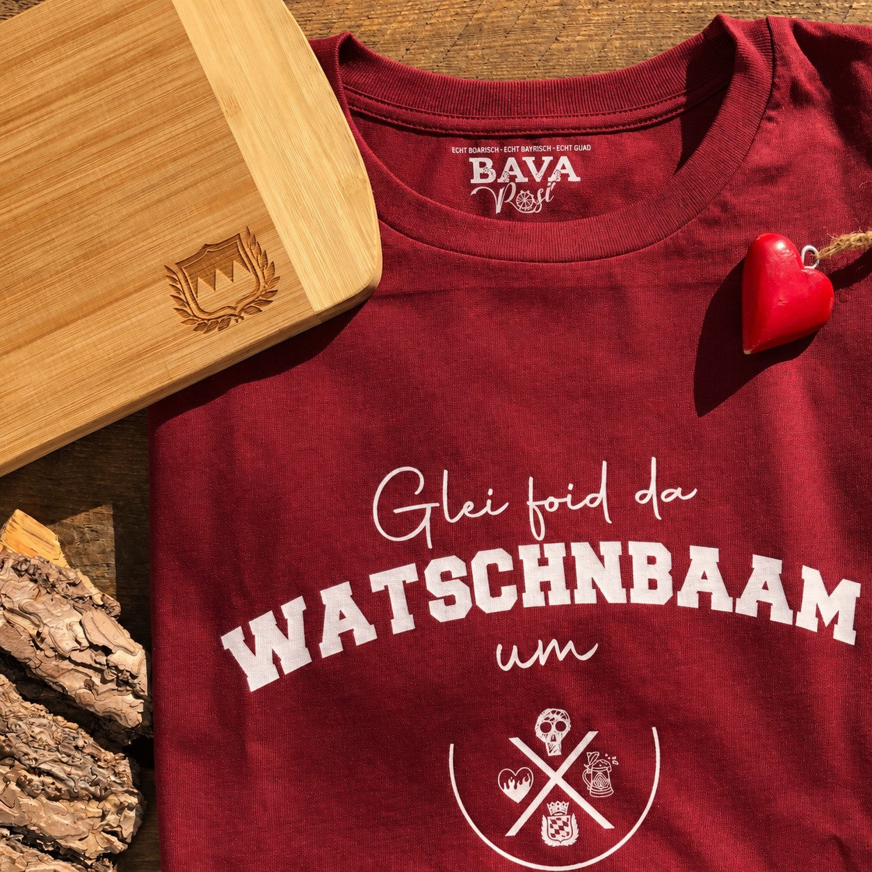 #WATSCHNBAAM Damen T-Shirt aus Bio Baumwolle