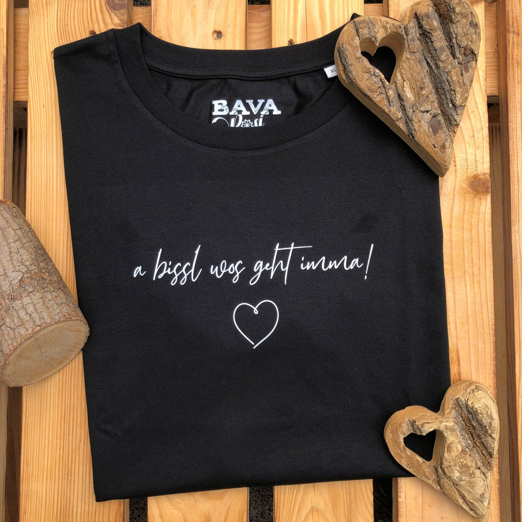 #ABISSLWOS Damen T-Shirt aus Bio Baumwolle