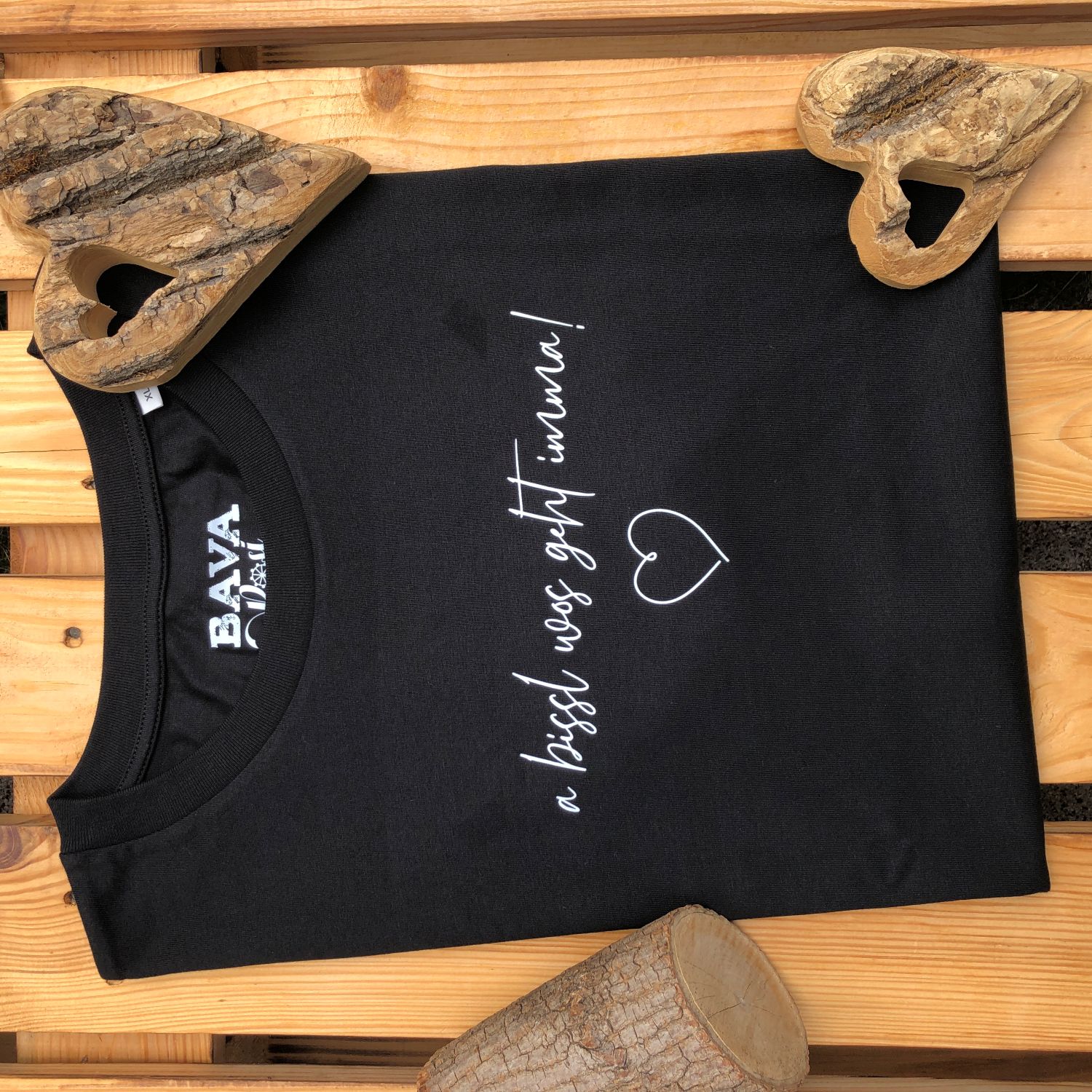 #ABISSLWOS Damen T-Shirt aus Bio Baumwolle