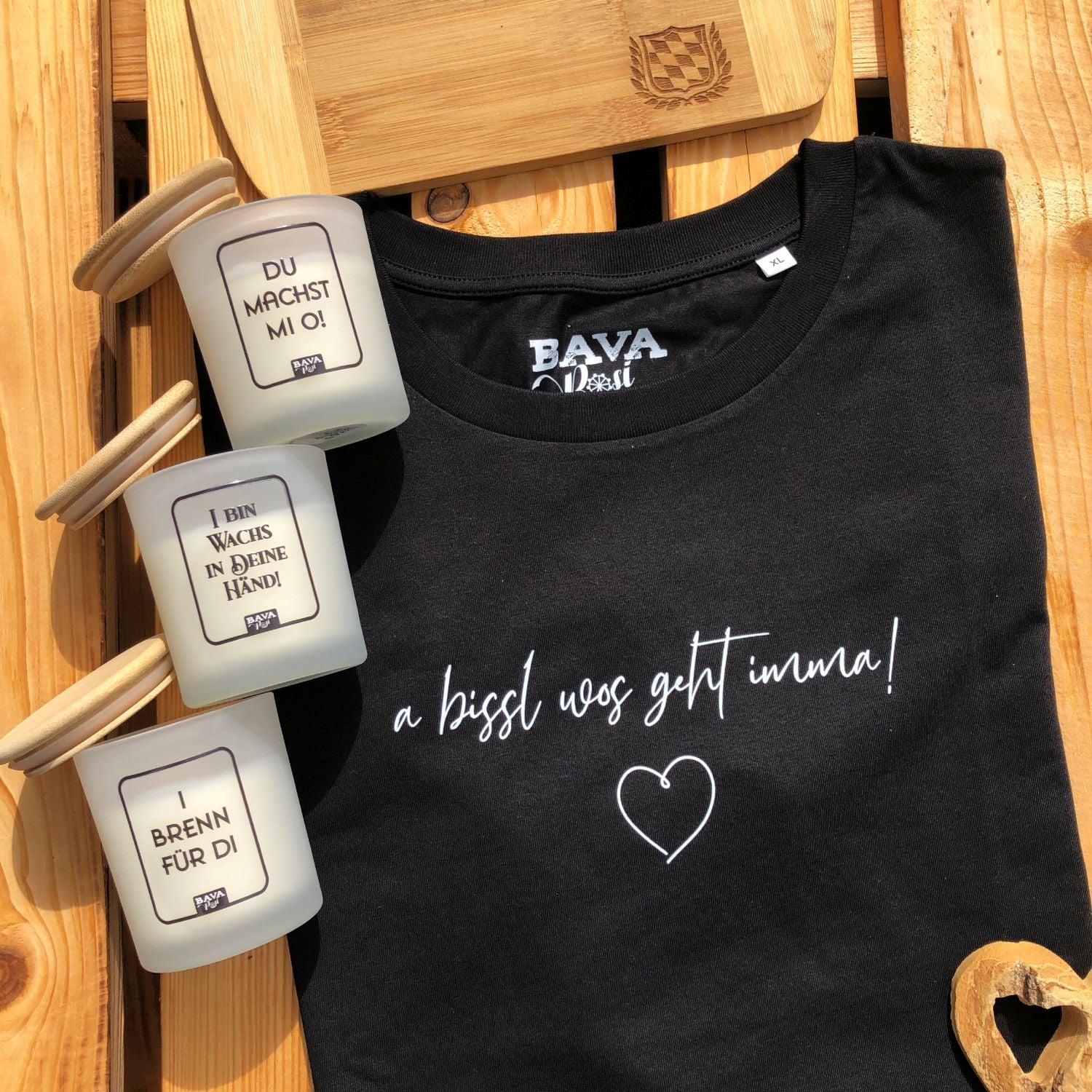 #ABISSLWOS Damen T-Shirt aus Bio Baumwolle