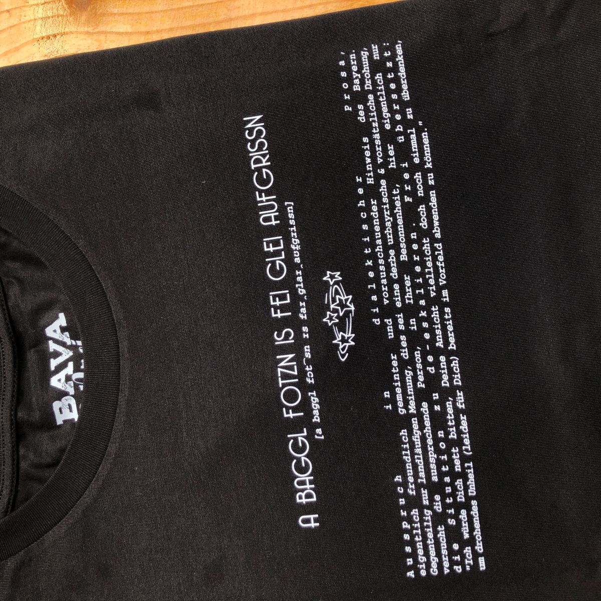 #BAGGLFOTZN Lexikon Herren T-Shirt aus Bio Baumwolle