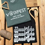 #BASSDSCHOhoch3 Herren T-Shirt aus Bio Baumwolle
