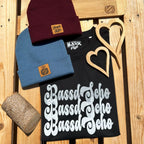 #BASSDSCHOhoch3 Herren T-Shirt aus Bio Baumwolle