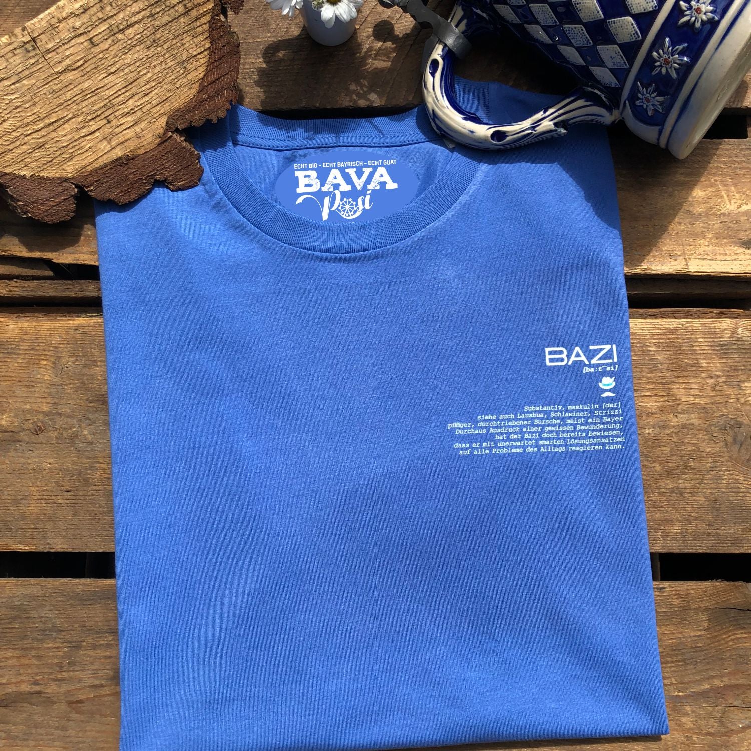 #BAZI Herren T-Shirt aus Bio Baumwolle