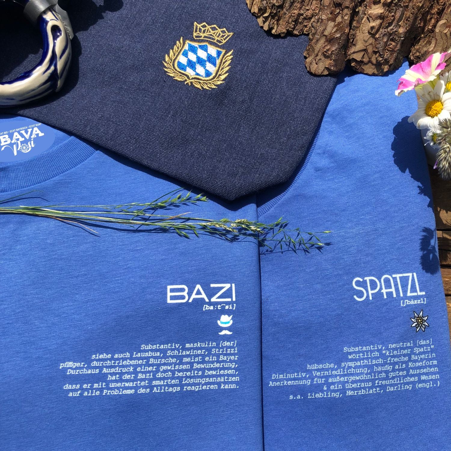 #BAZI Herren T-Shirt aus Bio Baumwolle