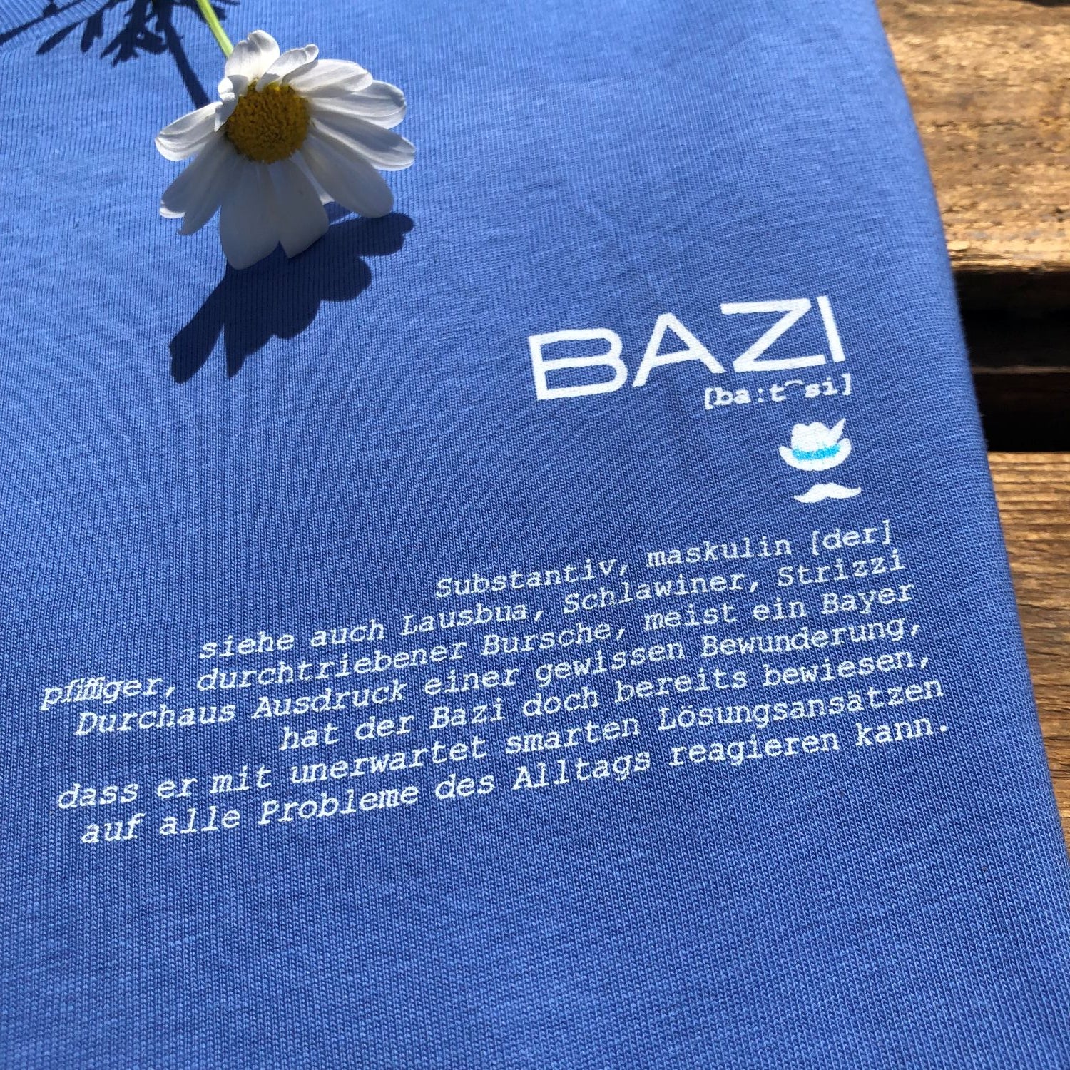 #BAZI Herren T-Shirt aus Bio Baumwolle