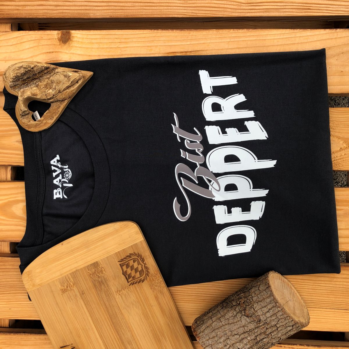 #BISTDEPPERT Herren T-Shirt aus Bio Baumwolle