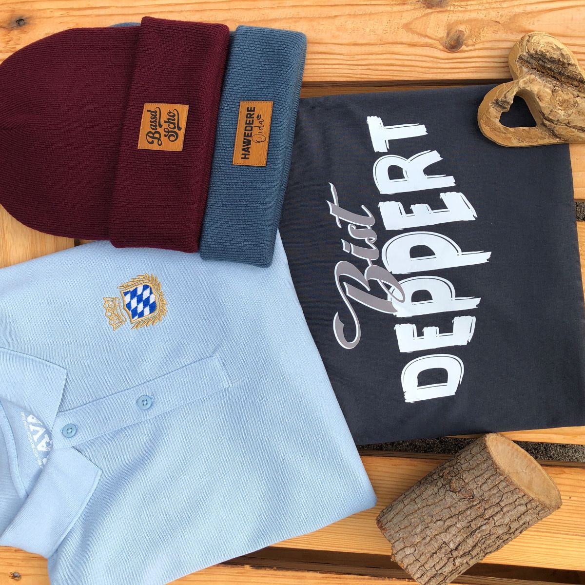 #BISTDEPPERT Herren T-Shirt aus Bio Baumwolle
