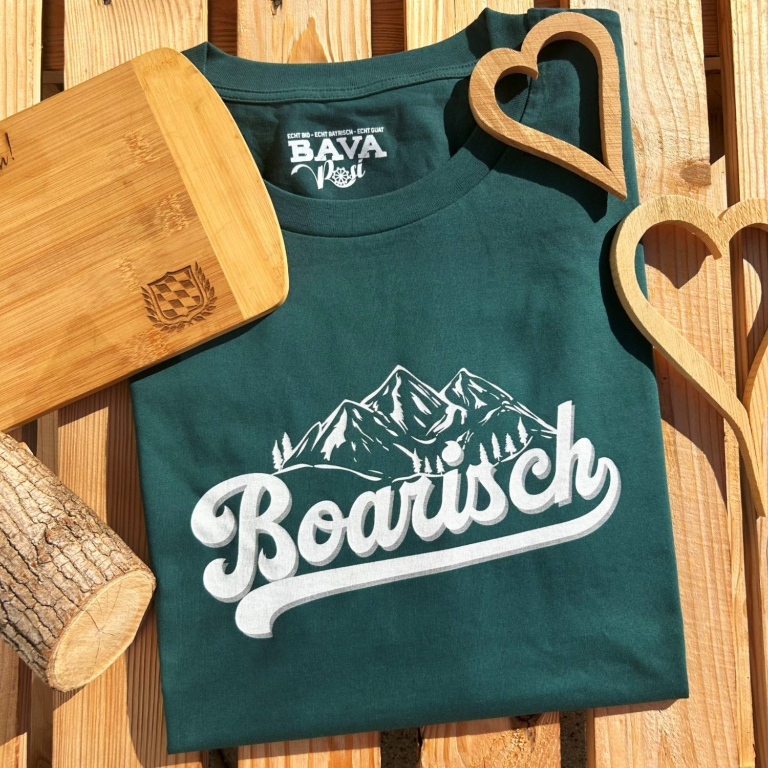 #BOARISCH_Sport Herren T-Shirt aus Bio Baumwolle