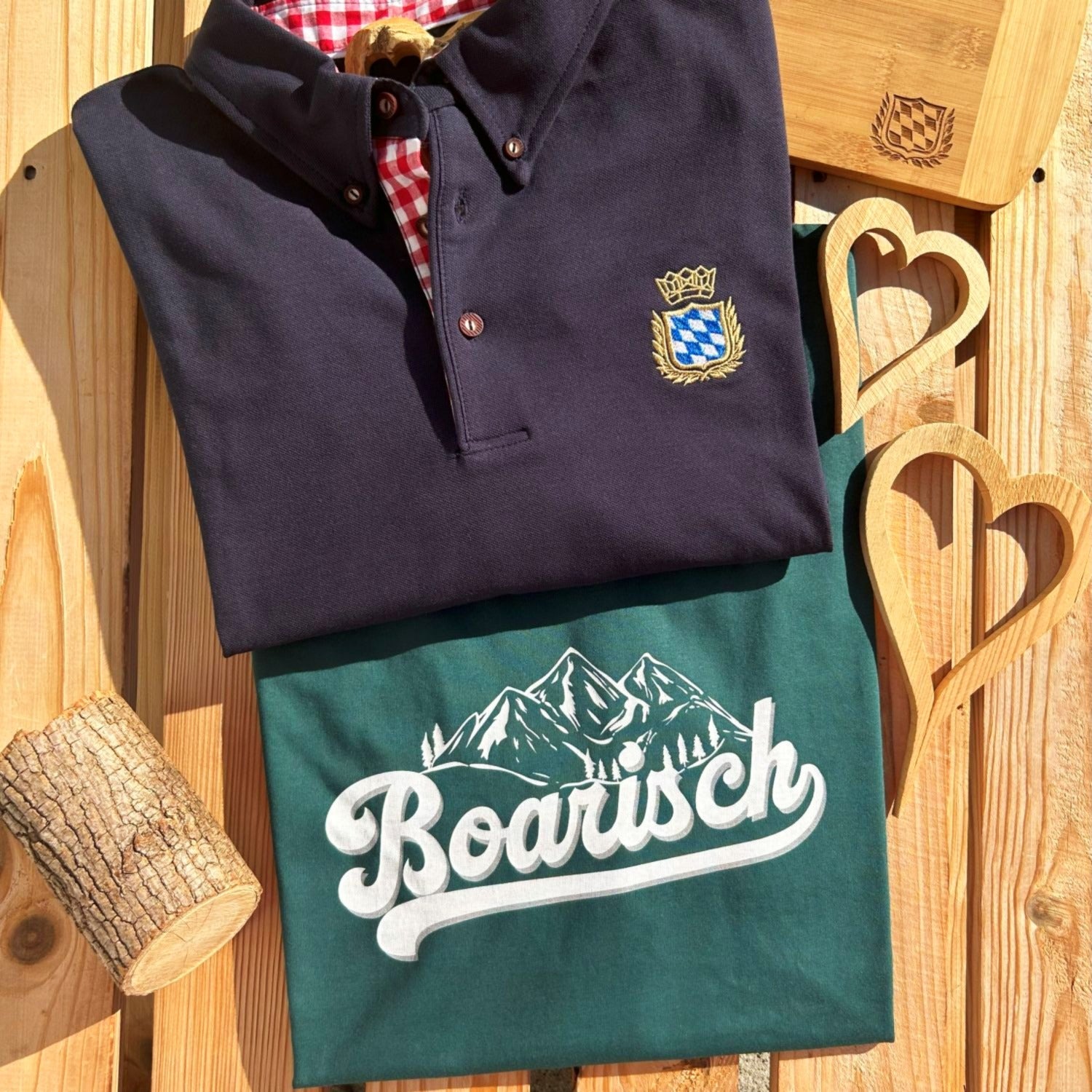 #BOARISCH_Sport Herren T-Shirt aus Bio Baumwolle