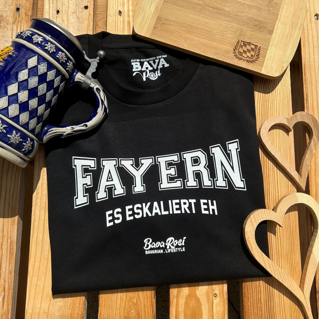 #FAYERN Herren T-Shirt aus Bio Baumwolle