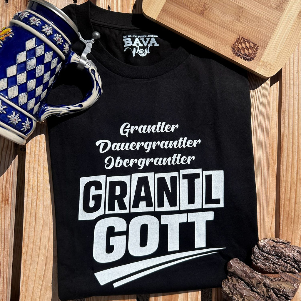 #GRANTLGOTT Herren T-Shirt aus Bio Baumwolle